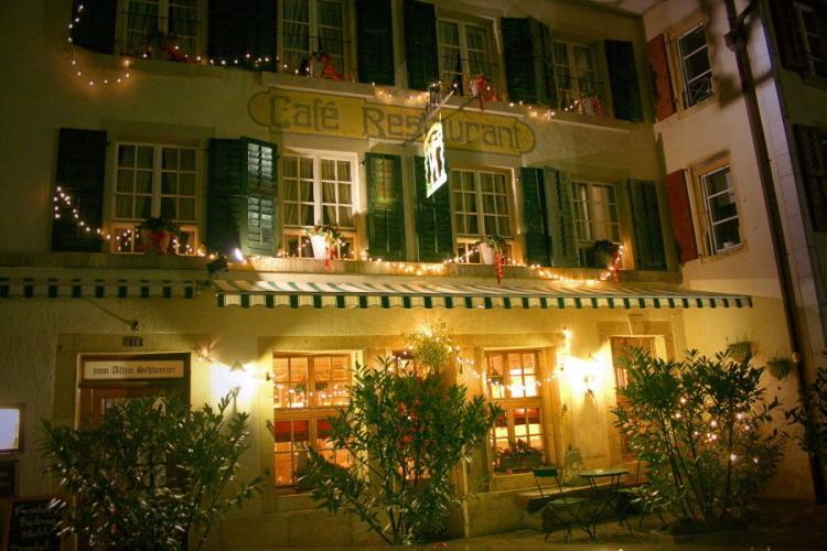Hotel Zum Alten Schweizer Twann Exterior photo